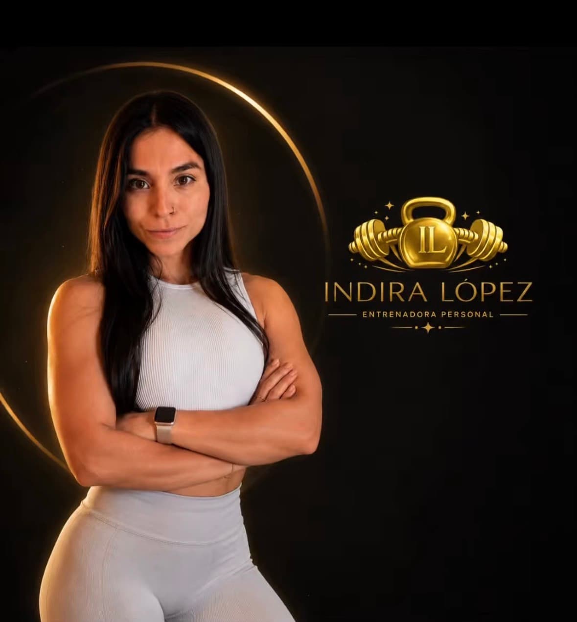 Indira López, entrenadora personal